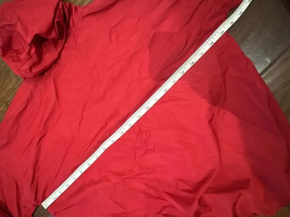 i <3 it Red Lightweight Half-Zip Hooded Anorak Windbreaker